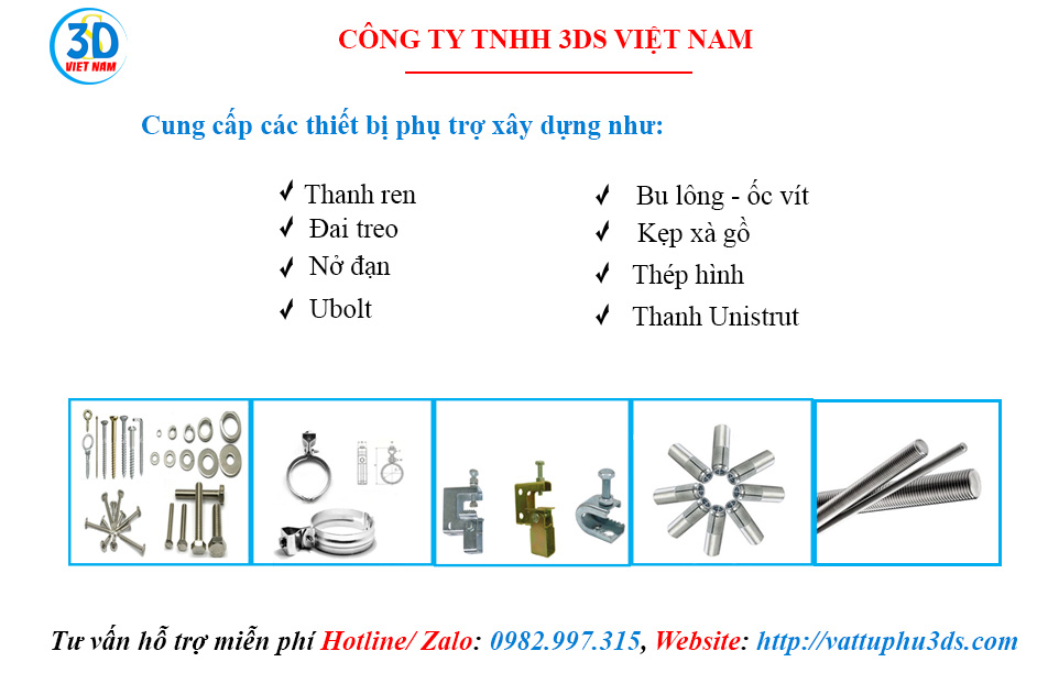 Treo ống thép luồn dây điện cần những phụ kiện gì?