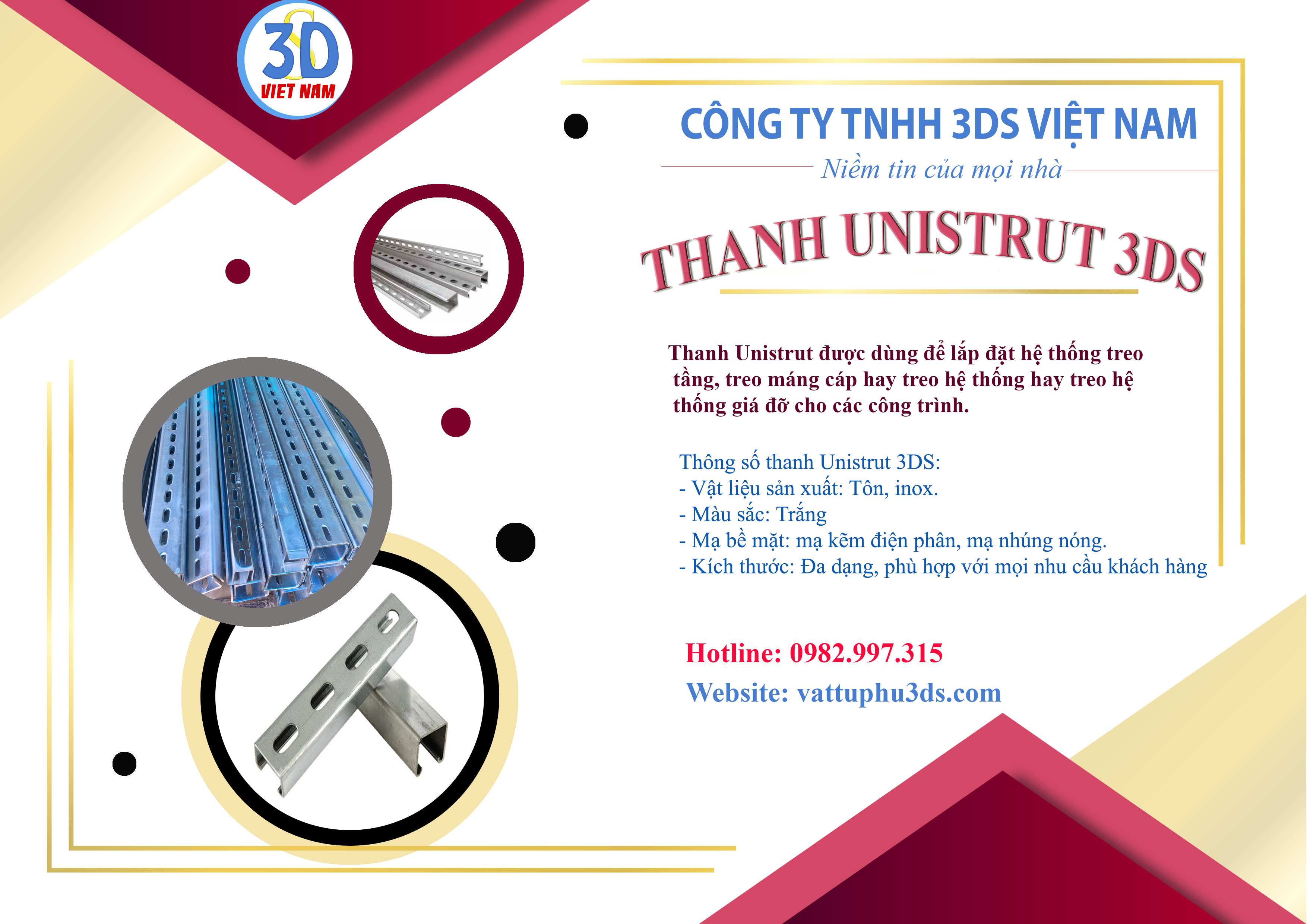 Tại sao thanh chống đa năng Unistrut có thể chịu được tải trọng lớn? 
